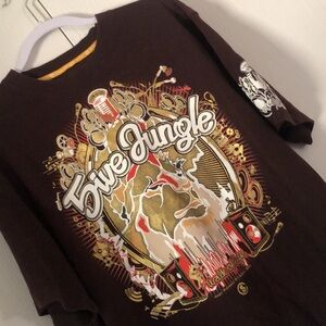 Men’s fall Five JungleY2k retro walk of life kings county tee shirt